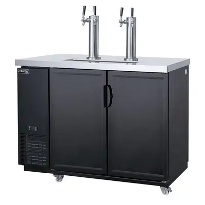New | in-Stock Dukers New Dukers DKB48-M2 Dual Tap Kegerator Beer Equipment Illinois US | Falcon Restaurant Supply #1376341