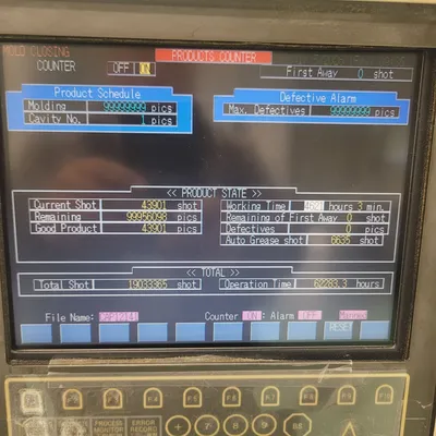 2002 SODICK PLUSTECH TR40EH Injection Molding Horizontal/Vertical | Machinery Network (5)