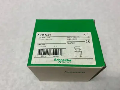 USED SCHNEIDER ELECTRIC, TELEMECANIQUE HARMONY STACK LIGHT BEACON BASE UNIT + COVER 70MM