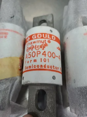 FERRAZ SHAWMUT A50P400-4 SEMICONDUCTOR FUSES, 400A 500VAC/450VDC. 4D-37