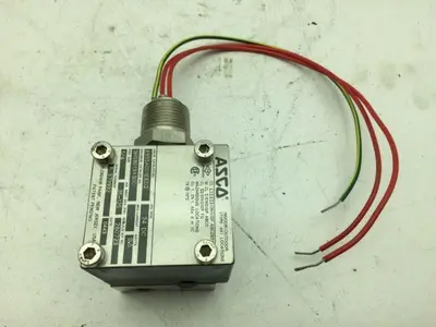 Asco 8355A001EED2 Solenoid Valve  Hazardous Location  1/4 " NPT 24 VDC