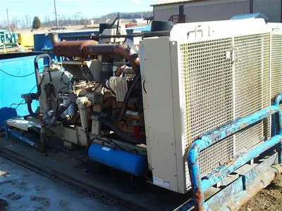 Used 2006 INGERSOLL-RAND XHP 1170/350 FRAME & COOLER Compressor Frames Pennsylvania US | East West Machinery & Drilling #1415626