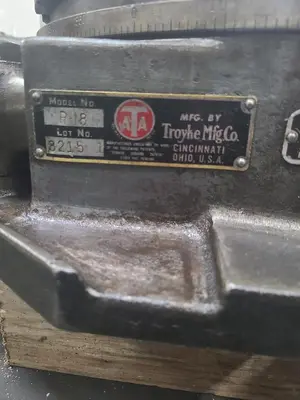 Used TROYKE R-18 Rotary Tables Pennsylvania US | Hildebrand Machinery Co. #1486084