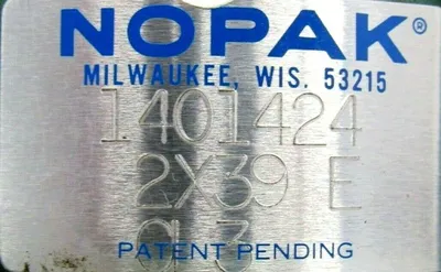 NEW NOPAK 1401424 CYLINDER 2X39 E