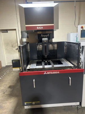Used MITSUBISHI BA24 WIRE EDM Wire EDM Louisiana US | Stelly Machine Tools Inc #1556252