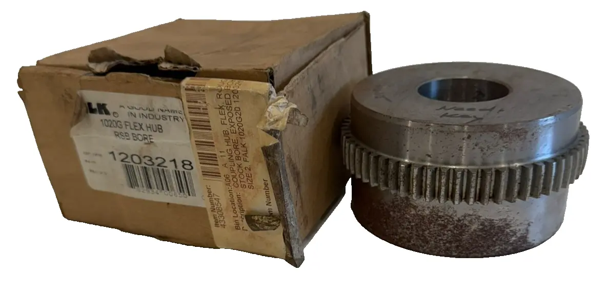 NEW FALK REXNORD 1203218 FLEX HUB RSB BORE 1020G