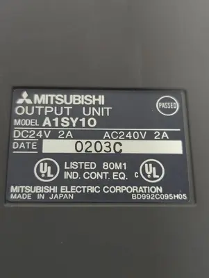 Used MITSUBISHI A1SY10 Industrial Controls Ohio US | Surplus Asset Holdings #1399527