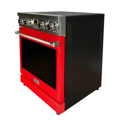 Magic Chef 30" ELECTRIC RANGE W/ RED DOOR