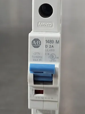 Allen Bradley 1489-M1D020 Ser D. Circuit Breaker - 1 Pole. 4E-20