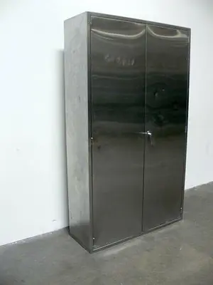 Stainless Steel Storage Cabinet  16" x 47" x 80"