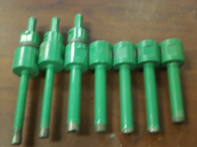 USED Smarts Cuts 7 misc diamond core drills