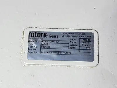 NEW 2019 ROTORK IW9-IR2