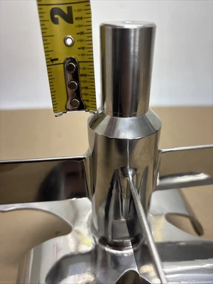 SHIMAZAKI impeller/turbine/agitator,stainless steel New Out Of Box Fast Shipping