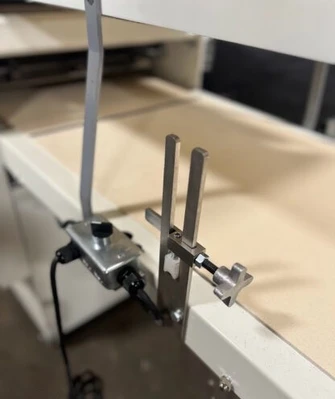 8-0141 Moline 330 Sheeter Donut Production Table