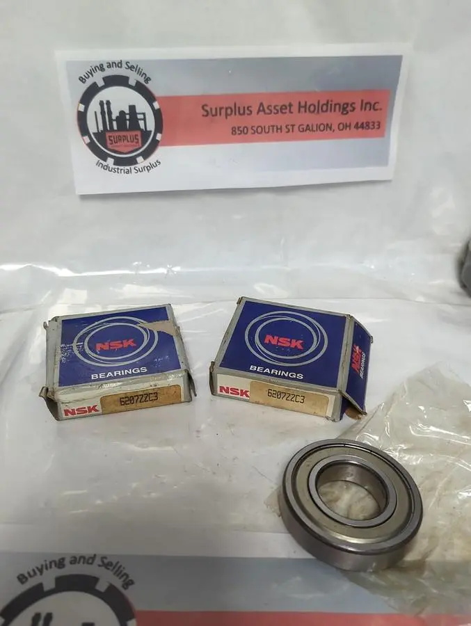 New | in-Stock NSK 6207ZZC3 Industrial Controls Ohio US | Surplus Asset Holdings #1494658