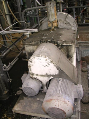 Krauss-Maffei SZ 50 BL 2-stage pusher centrifuge, 316SS.