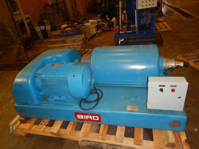 Bird Machine Company Decanter Centrifuge, 30HP, Serial Number: E882W
