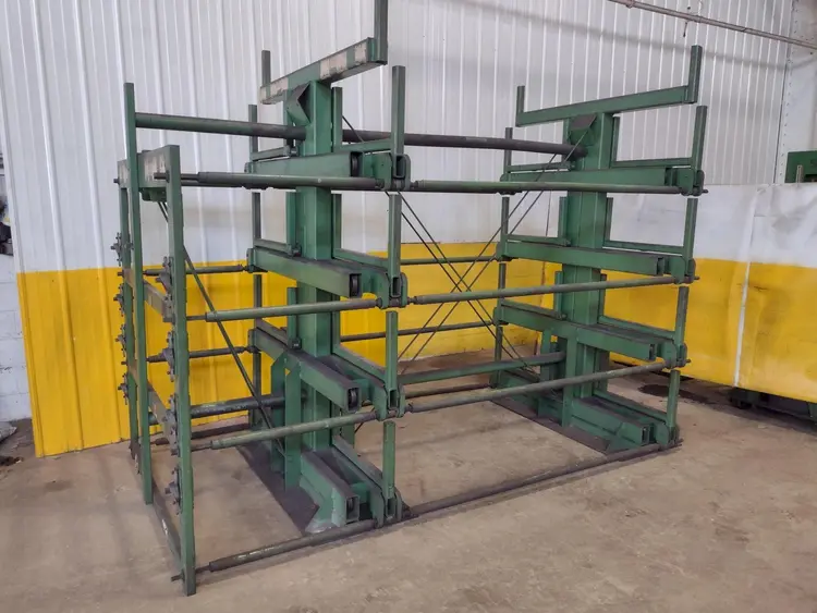 Used STEEL STORAGE SYSTEMS _UNKNOWN_ Racks/Shelving Ohio US | Yoder Brothers machinery 15 #89052