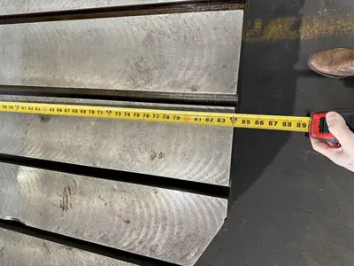 84" X 60" STONE CO ROTARY TABLE. STOCK # 1120524