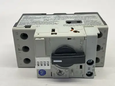 USED ALLEN-BRADLEY SER B MOTOR STARTER 1-1.6A W/ 140M-C-AFA10 CONTACT