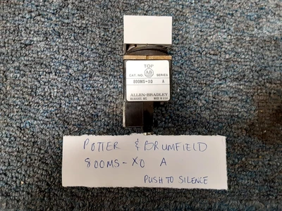 USED Allen Bradley 800MS-X0 A