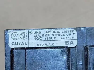 USED WESTINGHOUSE BAB3070H