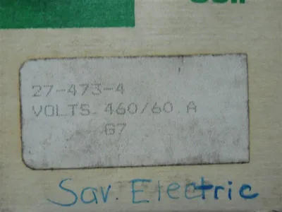 ASCO 27-473-4 Red Hat Solenoid Valve Coil New NIB