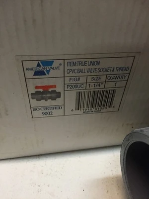 New | in-Stock American Valve P200UC Valves/Fittings Indiana US | J&J Industrial Supply #504984