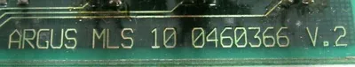 USED LAETUS D-6146 CIRCUIT BOARD ARGUS MLS-10-0460366-V.2 D6146