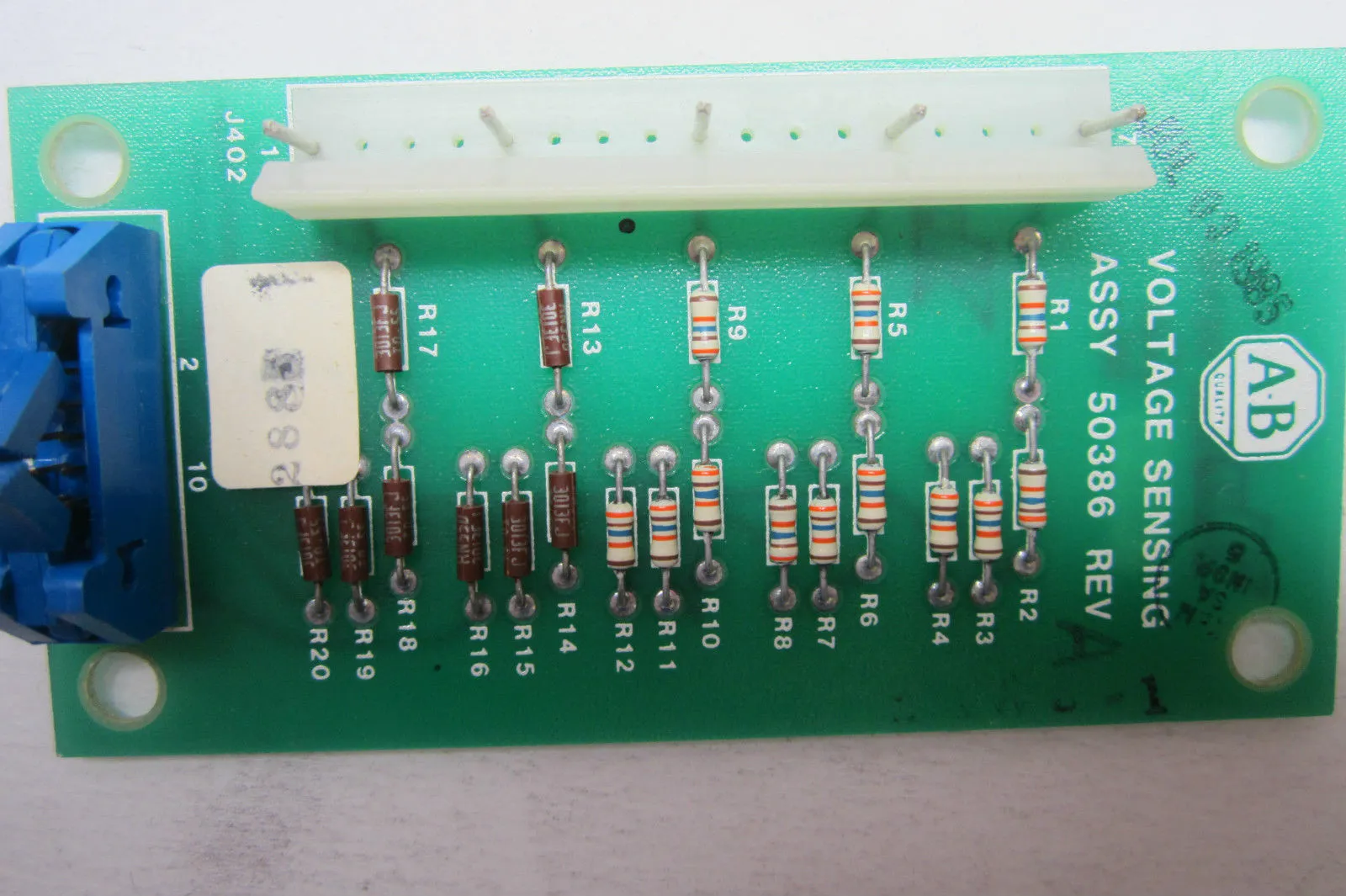 NEW ALLEN BRADLEY 50386 VOLTAGE SENSING PC BOARD