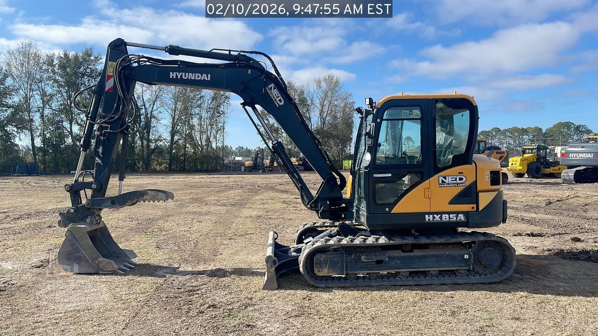 Used 2024 HYUNDAI HX85A Crawler Excavators Georgia US | National Equipment Dealers #1422283
