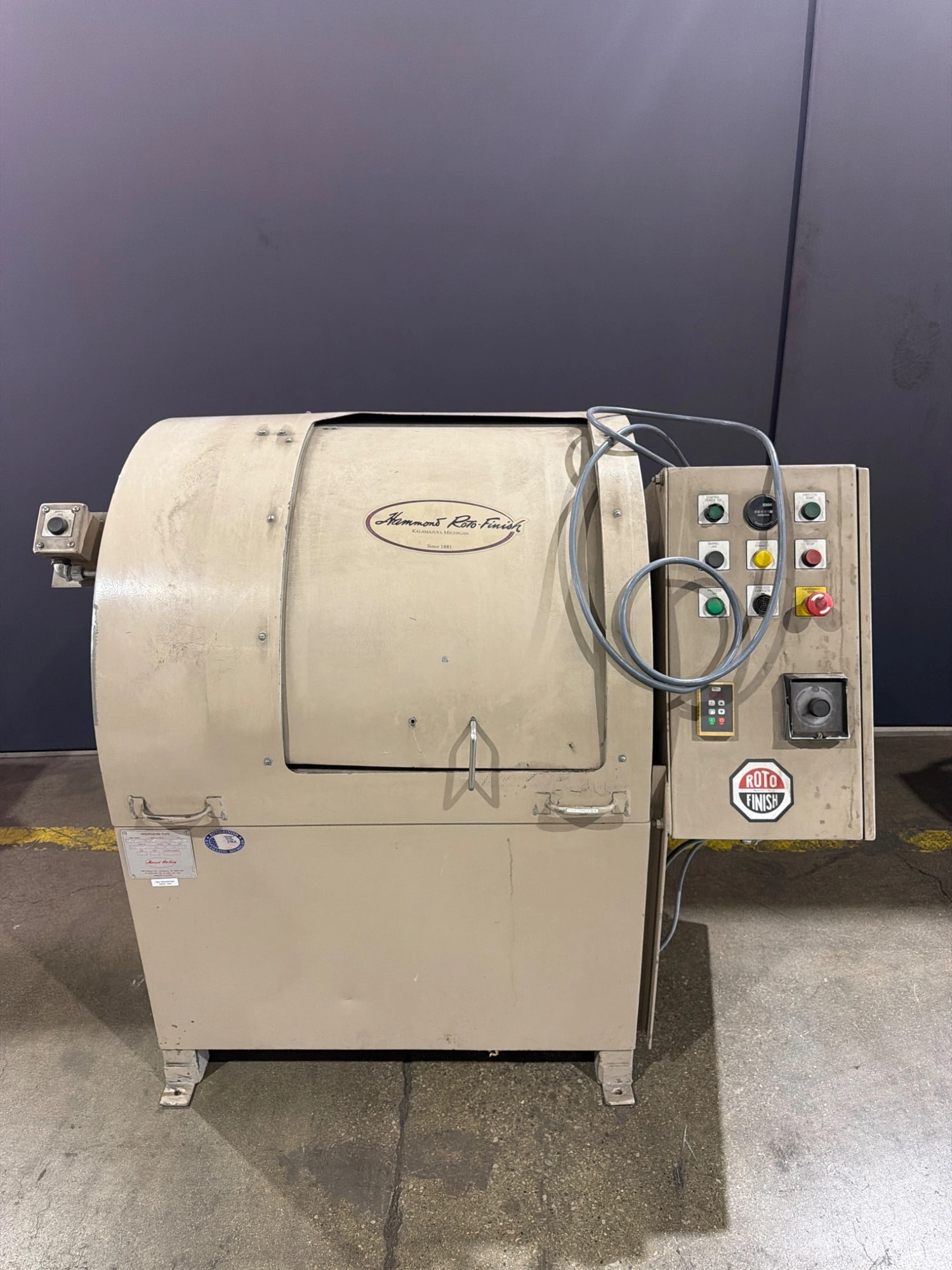 Used HAMMOND ROTO-FINISH RCB8-1 Finishing Machines Michigan US | iGAM Industrial Marketplace #1309547