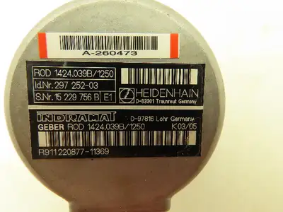 Heidenhain 297 252-03 Indramat Servo Motor Rotary Encoder ROD 1424.039B/1250