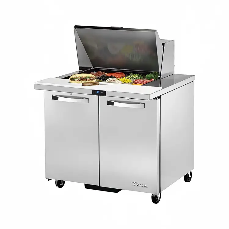 Used True TSSU-36-15M-B-HC Food Prep Tables Illinois US | Falcon Restaurant Supply #1374150