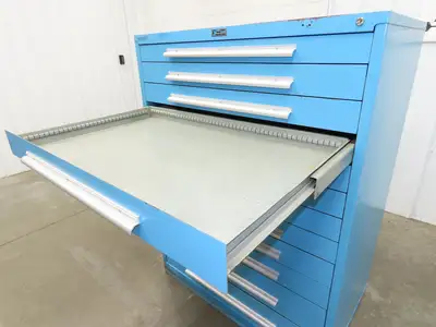 Nu-Era Tool Storage Cabinet Modular 12 Drawer 45x28x61" Vidmar Stanley