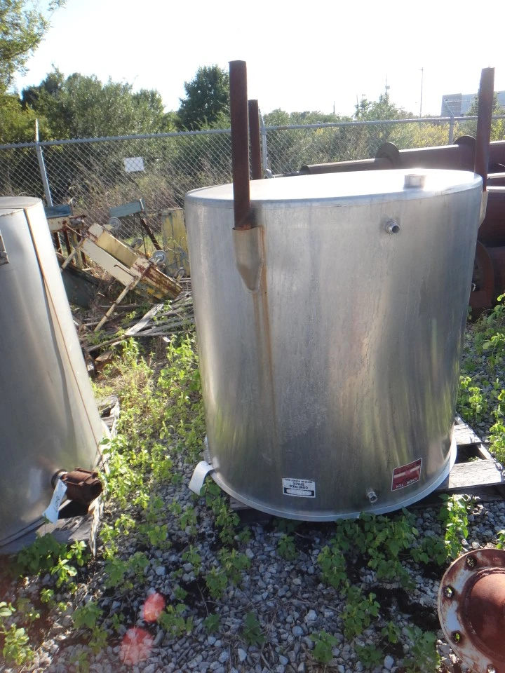 308 Gallon 304 Stainless Vertical Tank