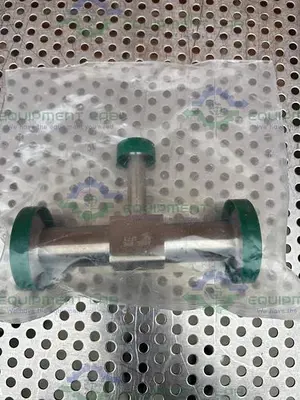 NEW ALFA LAVAL B7RMP STAINLESS STEEL TEE ADAPTER FROM 1" TO 1/2" SANITARY FITTING