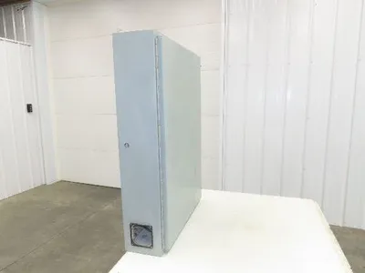 Hoffman A-423008LP Electrical Enclosure Control Panel Backplate 42x30x8" Fans