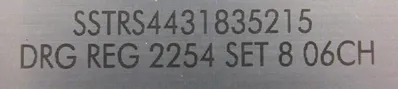 NEW HEPCO MOTION SSTRS4431835215 RUNNER RAIL L820 512A135