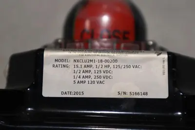 Flowserve Automax NXCLU2M1-18-00200 Positioner Actuator Ball Valve STOCK 5007A