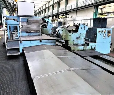 Used WALDRICH SIEGEN DH 1600/35 X 12000 Roll Lathes Georgia US | Shub Machinery #81494