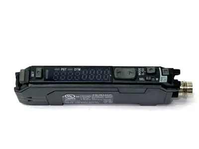 Used KEYENCE Digital Fiber Optic Amplifier, Main Unit, M8 Connector NO COVER Fiber Optics Michigan US | Maverick Industrial Sales #1395326