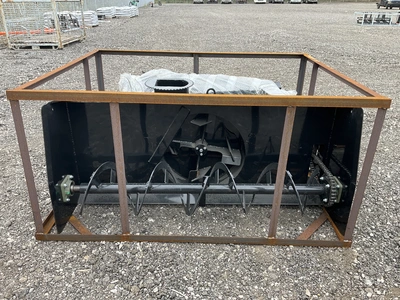 Used AGT INDUSTRIAL SSSNB680 - 60" HYDRAULIC SKID STEER SNOW BLOWER Snow Blowers Michigan US | Miedema Asset Management Group #1477198