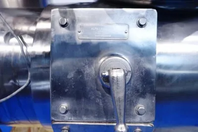 Alfa-Laval MRPX 214 TGV-44 warm milk separator, 316SS.