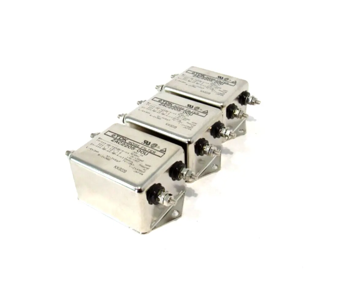 LOT OF 3 NEW TDK ZAC2205-00U NOISE FILTER ZAC220500U