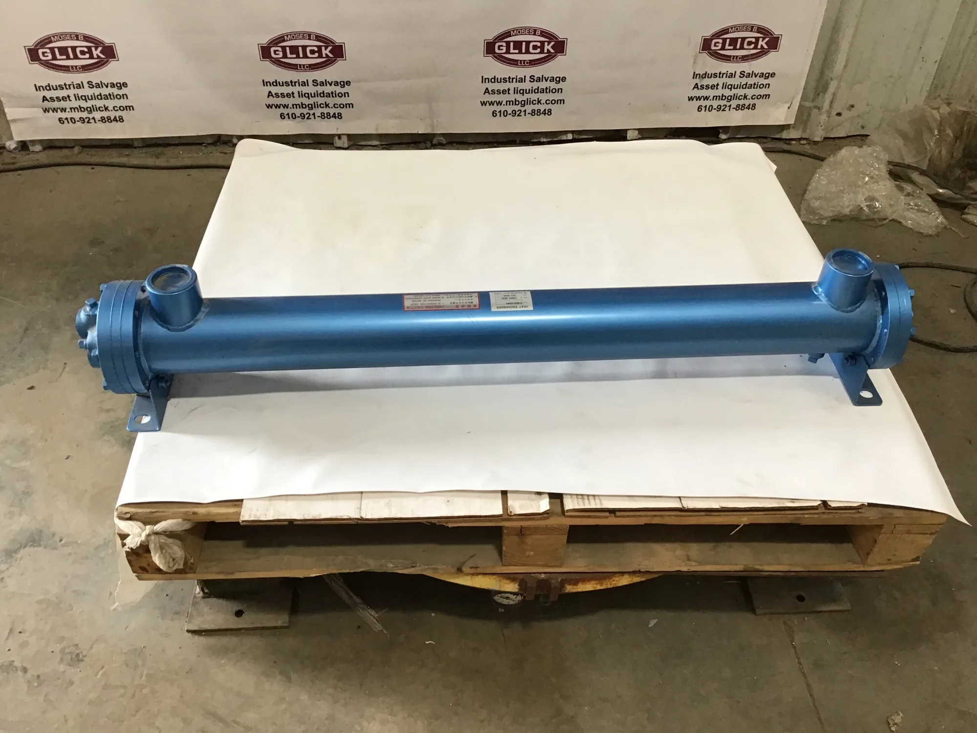 Kamui F-SHA-420P3 Tube & Shell Heat Exchanger steel
