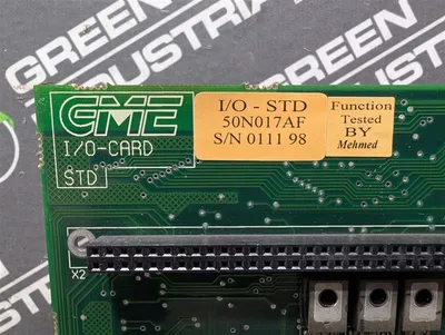 Atlas Copco I/O STD 50N017AF Servo Controller Input / Output Board Used