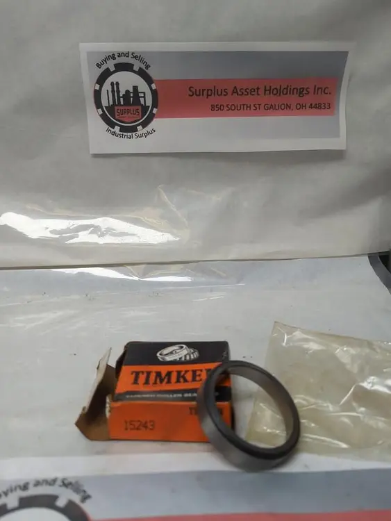 New | in-Stock TIMKEN 15243 Bearings | Surplus Asset Holdings #1193447