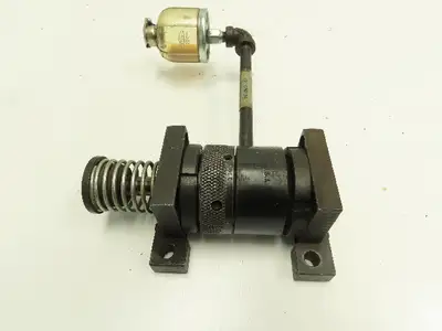 ACE Controls A3/4X1S Adjustable Shock Absorber 1" Stroke 4-Bolt Base w/ Oiler