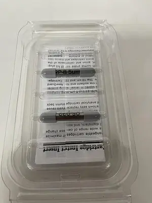 NEW LOT OF 2 PERKIN ELMER 0711-0002 BROWNLEE COLUMNS SPHERI-5, RP-8, 2.1X30MM, 5U